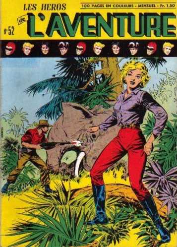Scan de la Couverture Les Hros De L'Aventure n 52